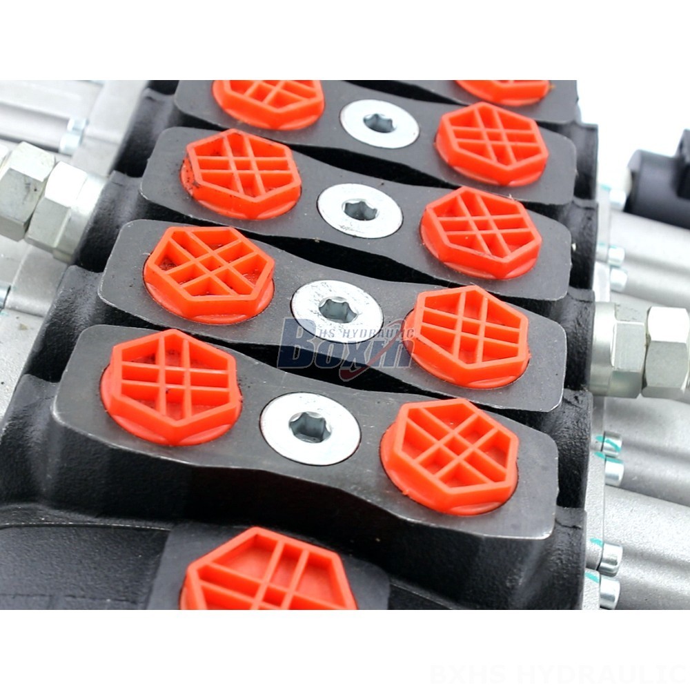SD8-Electric Unloading Valve 5 Position 2 Solenoid 12v 24v Hydraulic Directional Control Valve detail image
